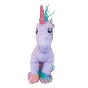 BUILD-A-BEAR WORKSHOP Beary Fairy Friends Lavender Pastel Unicorn 17" Plush 2018